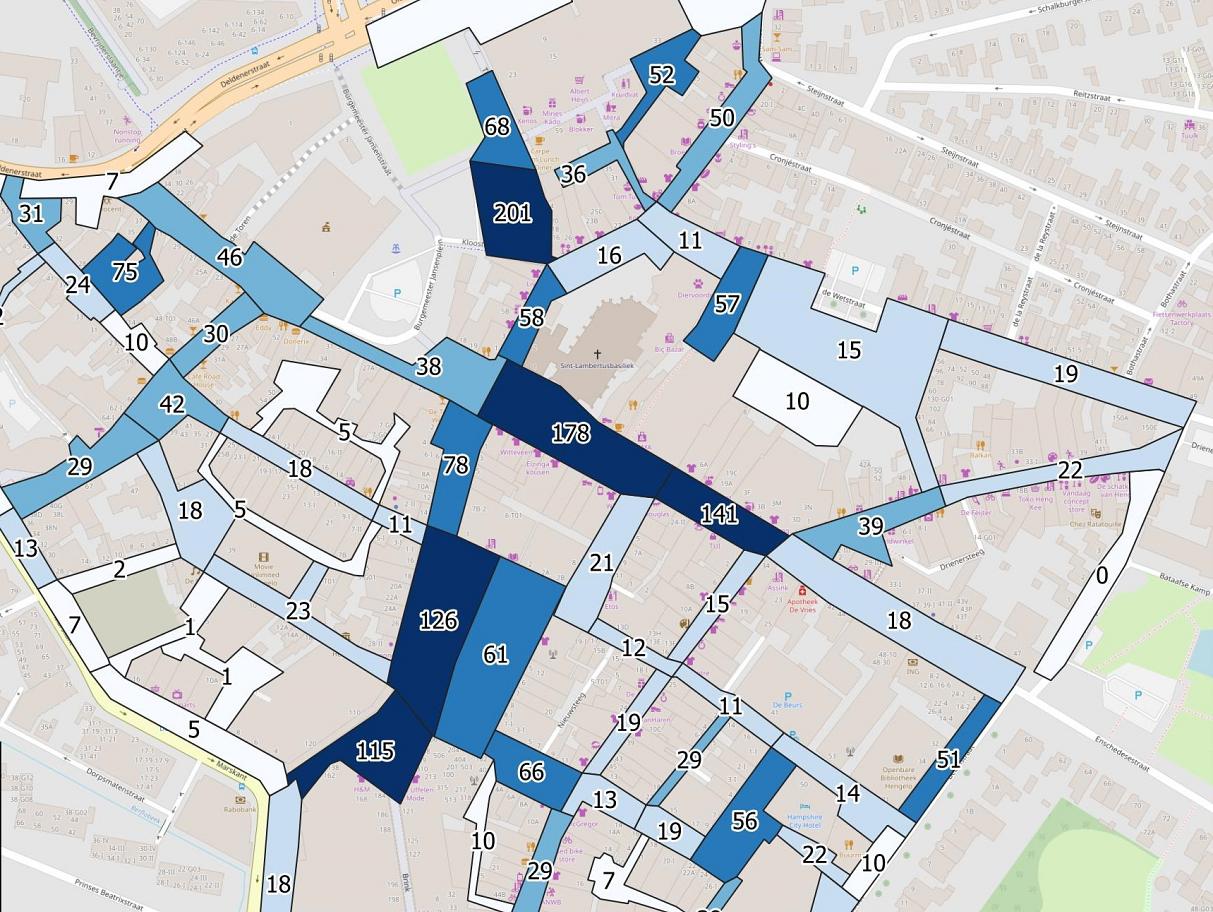 Hengelo verbetert fietsparkeren in de binnenstad met behulp van RFID-meting Keypoint