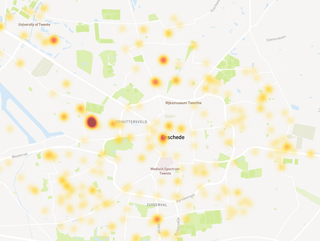 Data over deelmobiliteit in Hengelo & Enschede