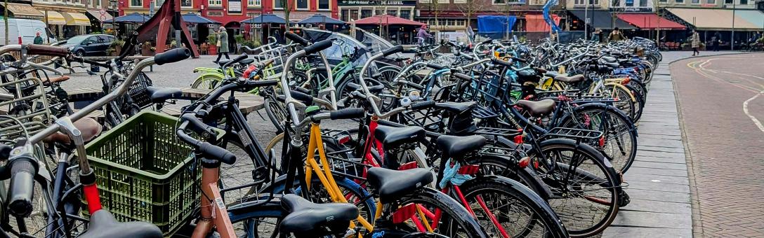 Maura onderzoekt:  Waarom parkeren fietsers hun fiets hier?