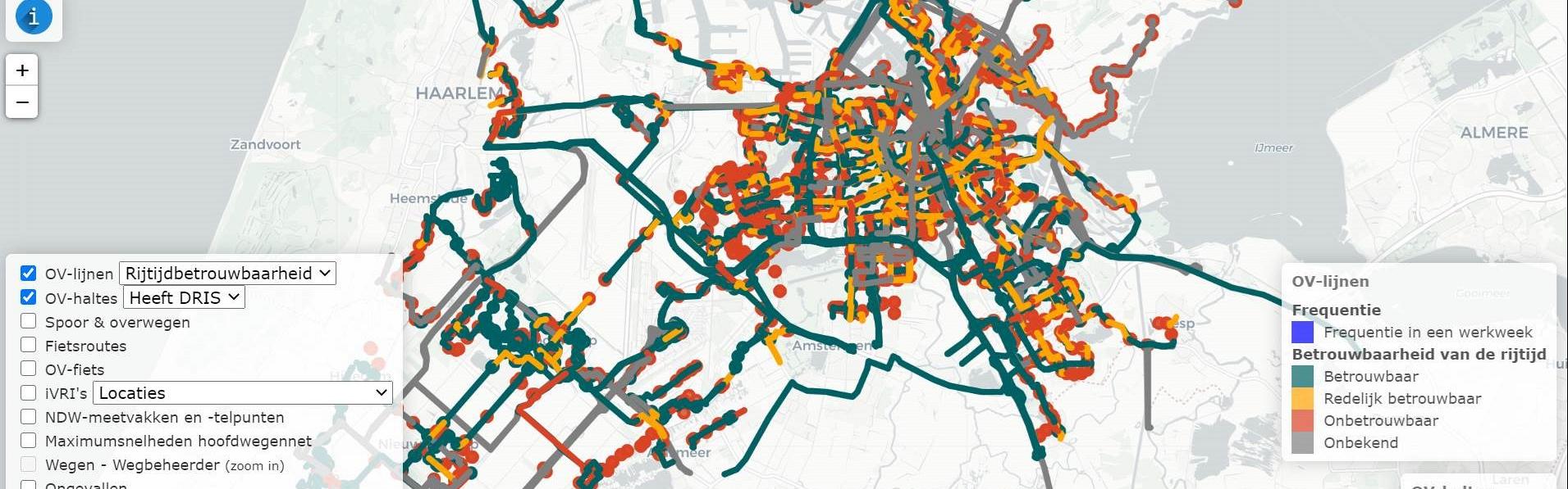 Datapoint: ov-lijnen – Wat kunnen overheden doen om het ov betrouwbaarder te maken? 