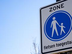 Camerahandhaving in de voetgangerszone van Almelo
