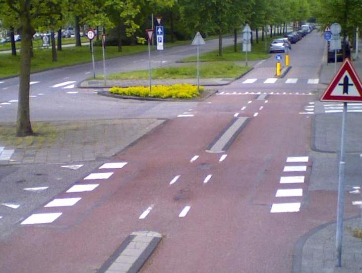 Cameraonderzoek fietsveiligheid kruispunten