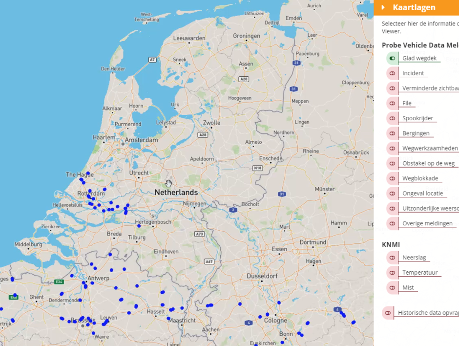 Data uit voertuigen – een onderzoek naar de mogelijkheden van een nieuwe databron