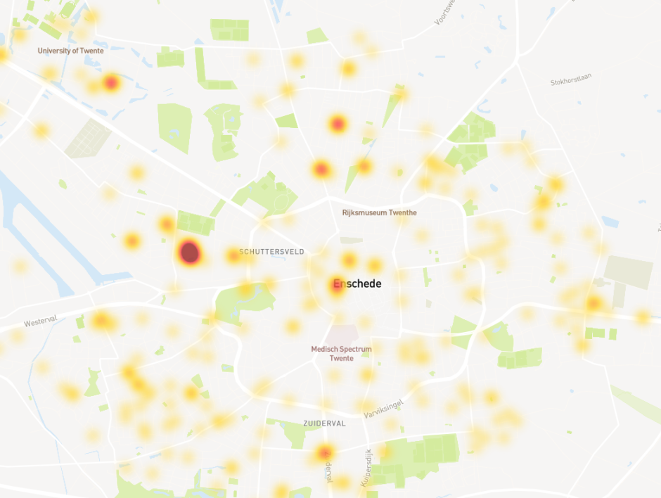 Data over deelmobiliteit in Hengelo & Enschede